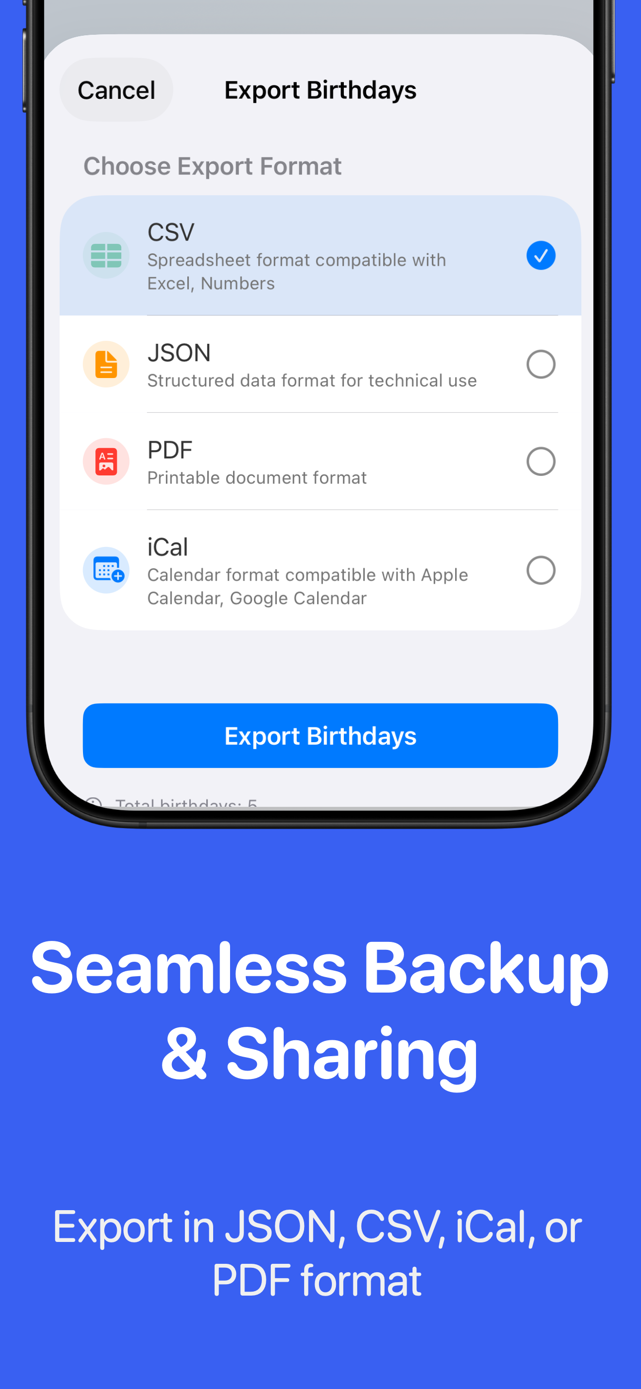 Gift suggestions and sharing features